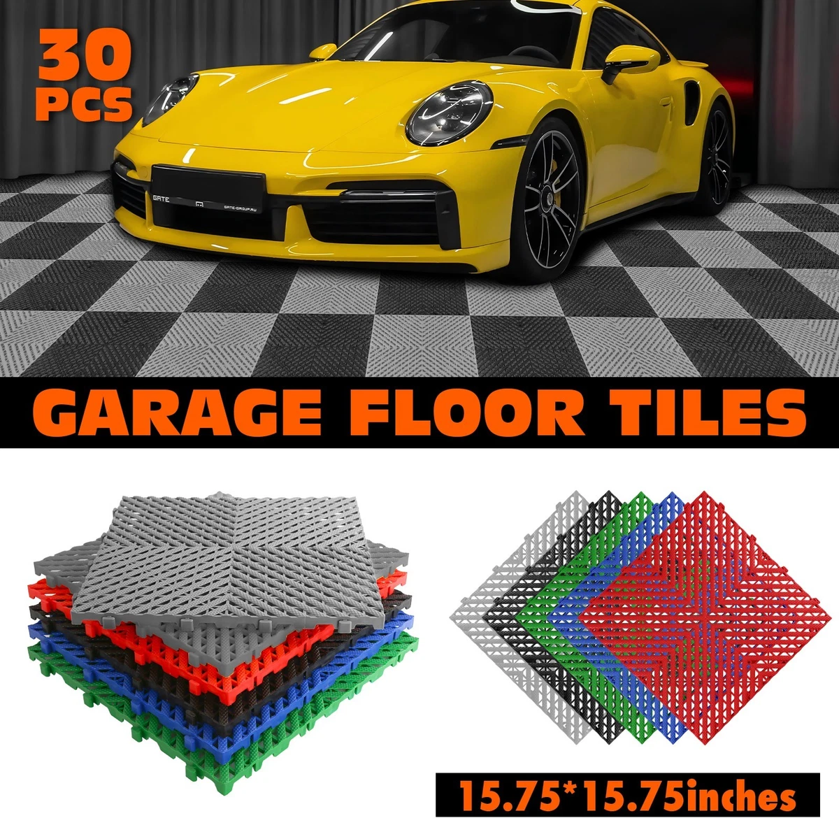 Garagenboden Aus Kunststoff Mit Klicksystem - Foto 7