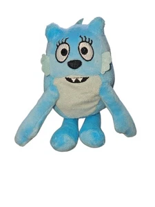 HTF Yo Gabba Gabba TALKING Toodee Blue Stuffed Plush Toy 7.5" Sound Jazwares - Picture 1 of 3