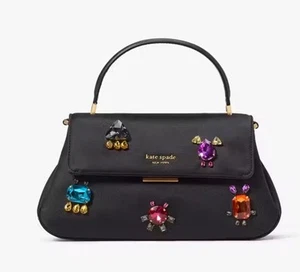 Kate Spade Grace Embellished Satin Satchel - Picture 1 of 4
