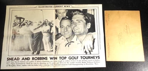 1957 Golf ICN Poster #6880 Sam Snead Hillman Robbins win tournaments 12x19 - Picture 1 of 7