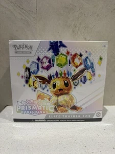 ✅ SEALED Pokemon TCG - Prismatic Evolutions ETB Elite Trainer Box - Picture 1 of 1