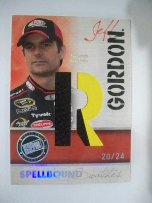 Jeff Gordon 2010 Press Pass Eclipse Spellbound Swatches Holofoil - Image 1 of 2