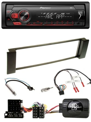 Pioneer DAB 1DIN MP3 Lenkrad USB Autoradio für Audi A3 A6 2000-2004 - Bild 1 von 4