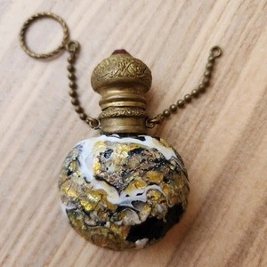 Antique Giacomo Franchini & Pietro Bigaglia Murano Murrine Glass Perfume Bottle - Picture 1 of 6