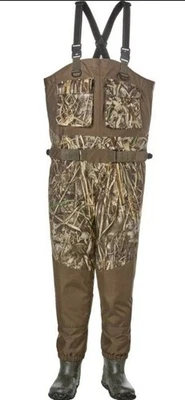 NEW NIB Men's Magellan Tredlite 400 Breathable Boot Foot Waders Size 8 CAMO - Image 1 of 2