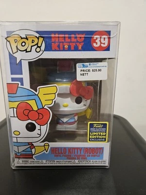 Hello Kitty - Robot Kitty SDCC 2020 US Exclusive Pop! Vinyl-FUNKO - Image 1 of 4