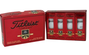 TITLEIST DT Wound 90 Dozen 12 Golf Balls Logo Solar NEW USA - Picture 1 of 7