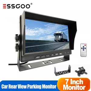 Pantalla de monitor de automóvil a color de 7 pulgadas para kit de cámara de retroceso de camión de visión trasera RV - Imagen 1 de 12