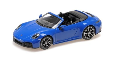 1:43 MINICHAMPS Porsche 911 (992.2) Carrera Gts Cabriolet Blue 2024 410064131 - Immagine 1 di 2