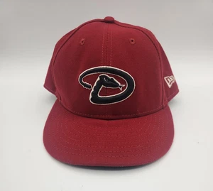 New Era 59FIFTY Arizona Diamondbacks Baseball Cap Hat 7 5/8 Red Fitted US Made - Picture 1 of 18