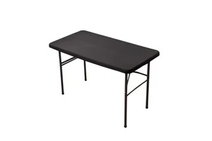 Rectangle Spandex 4 FT Fitted Tablecloth, Elastic Folding Picnic Table Cloth,... - Picture 1 of 6