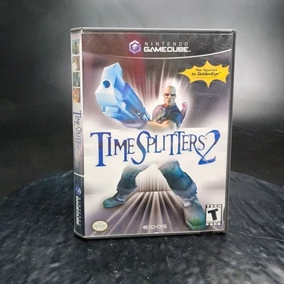 TimeSplitters 2 Nintendo GameCube CIB Complete FPS Shooter Multiplayer 2002 🎮 - Image 1 of 3