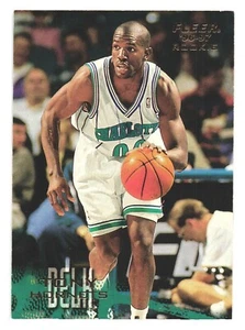 1996-97 Fleer NBA Basketball Charlotte Hornets Tony Delk - Bild 1 von 2