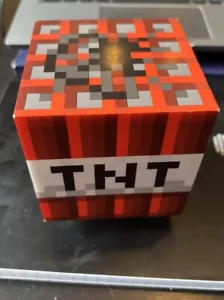 Minecraft TNT 4.25" 3D Light with Official Game TNT Sound Paladone 2021 - Picture 1 of 2