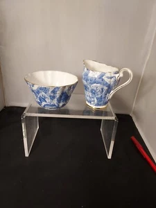 Tapiz Royal Stafford azul crema y azúcar - Imagen 1 de 6