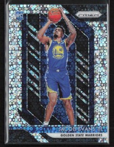 2018 Prizm Fastbreak Prizm Rookie #212 Jacob Evans EX / Near Mint