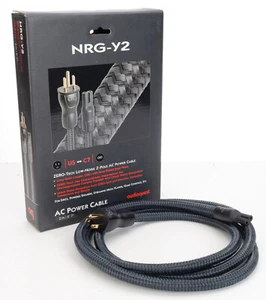 Câble d'alimentation AudioQuest NRG-Y2 avec C7, 2 m - Photo 1/4