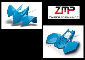 NEW SUZUKI LTR450 06 - 09 PLASTIC ELECTRIC BLUE STANDARD FRONT AND REAR FENDERS - Bild 1 von 1