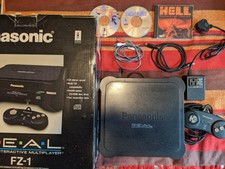 Panasonic 3DO FZ1 USA NTSC condole + stepdown converter + games