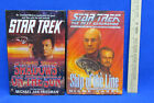 2 Star Trek Hardcover Books Shadows On The Sun And Ship Of The Line 