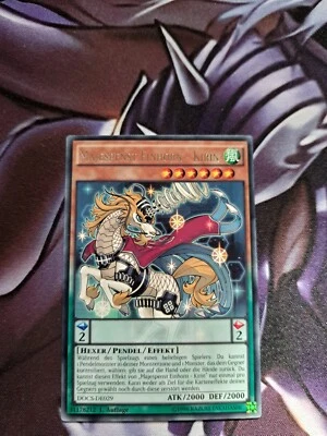 Yugioh Majespenst Einhorn - Kirin DOCS-DE029 Rare 1. Auflage - Bild 1 von 2
