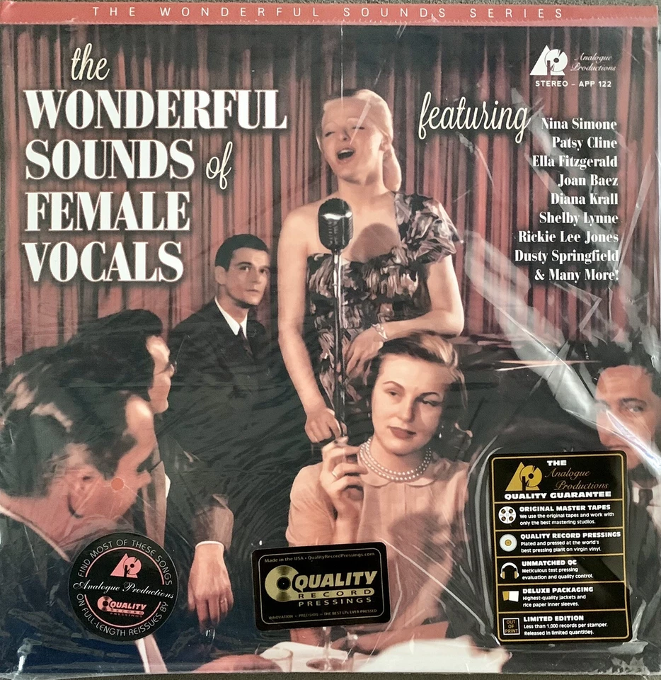 Various Artists / The Wonderful Sounds of Female Vocals 180 Gram Vinyl USED EXC - Image 1 of 2