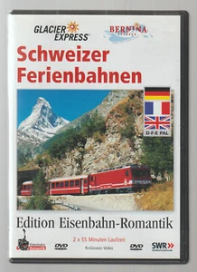 Schweizer Ferienbahnen (2DVDs) Railway DVD ~ Glacier Express & Bernina Express - Picture 1 of 4