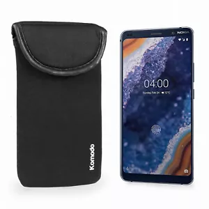 Custodia in neoprene Komodo per Nokia 9 Pureview telefono calzino custodia smartphone - Foto 1 di 6