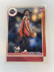 2021-22 Panini NBAHoops Basketball Winter Josh Christopher Rookie #214 Rockets - Picture 1 of 1