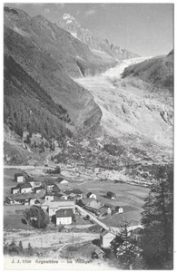 SILBER 05 Le Village Postkarte unzirkuliert undatiert Ausgabe Jullien Brüder - Bild 1 von 2