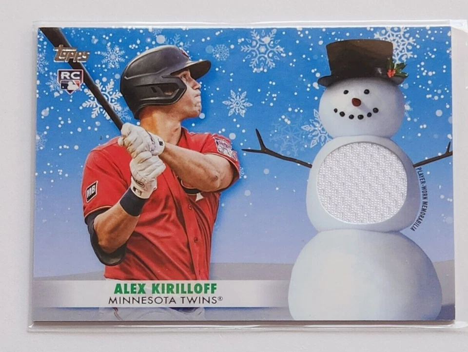 2021 ALEX KIRILLOFF ROOKIE MINNESOTA TWINS TOPPS CARD #WRC-AK - Image 1 of 2