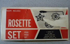 Juego de 4 rosetas de plata vintage Bethany Fellowship Inc muy bonito con recetas - Imagen 1 de 4