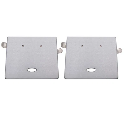 #12432 2PCS SLIDE PLATE SILVER 12432 12431 for SINGER 16  31-15 600 CONSEW 18 28 - Image 1 of 3