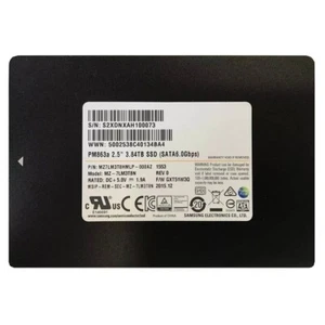 Samsung PM863a Series 3.84TB SSD 2.5" SATA 6Gbps MZ-7LM3T8N MZ7LM3T8HMLP-00005 - Afbeelding 1 van 1