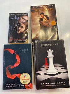 Twilight 4 Book Series Newmoon, Eclipse, Breaking Dawn, Twilight - Picture 1 of 10