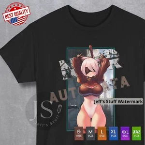 Nier Automata 2B T Shirt Japan Anime Tee Ps4 Gamer Cosplay Manga Ecchi Harajuku - Picture 1 of 17