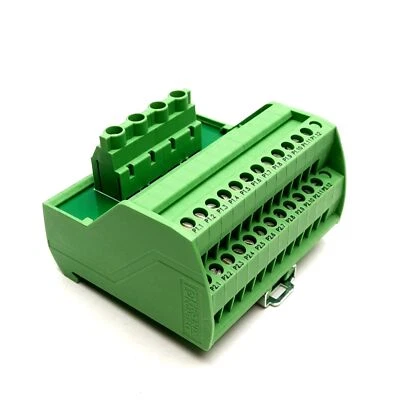 Phoenix Contact VIP-2/SC/PDM-2/24 Power Distribution Block, 2-Pole, 12 Point ea. - Image 1 of 4