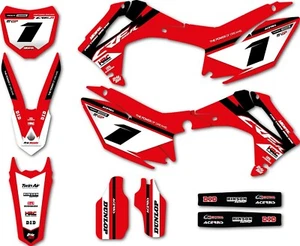 Honda CRF450R 2013 2014 2015 2016 Full Custom Graphic Kit TOKYO Style decals. - Picture 1 of 8