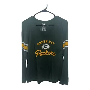 Camicia manica lunga Green Bay marca 47 taglia grande usata sbiadita - Foto 1 di 14