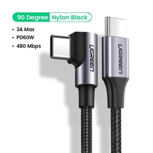 UGREEN 50123 Angle USB-C to USB cable Black 1M - Picture 1 of 1