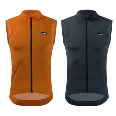 Men Cycling Jacket Reflective Bicycle Vest Windproof Cycling Sleeveless Jacket - Image 1 of 4