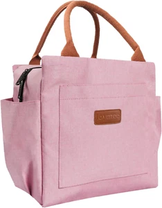 Lunch Bag Women Insulated Lunch Box Reusable Leakproof Large Spacious Cooler Tot - Picture 1 of 44