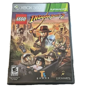 LEGO Indiana Jones 2 Das Abenteuer geht weiter (Microsoft Xbox 360) versiegeltes Etikett - Bild 1 von 6