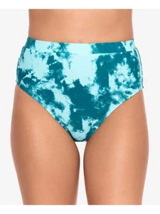 SALT + COVE Women's Aqua  Banded Waist Sea Foam Swimsuit Bottom S - Picture 1 of 11