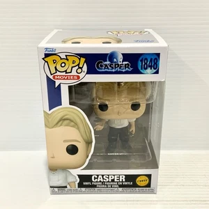 Funko Pop! Movies: Casper - Casper #1848 Chase Vinyl Figure - New - Free Postage - Picture 1 of 6