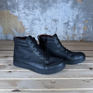 Zapatillas de Trabajo Mozo Padma Zapatos para Mujer Talla 6 Negras Resistentes al Deslizamiento Encaje Cremallera Lateral - Imagen 1 de 9