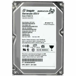 Hard Disk HDD Drive Ide Pata 3,5 " 20GB Seagate ST320011A Desktop Computer PC - Picture 1 of 2