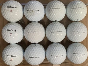 48 USED Titleist Pro V1 and Pro V1X MIX Golf Balls AAAA/AAAAA - Picture 1 of 3