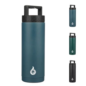 Insulated Water Bottles, Dishwasher Safe 18 oz Water Bottle with Handle, Leak... - Picture 1 of 6