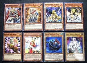 Yugioh Beast-Warrior Karten (Maschinenkönig Barbaros Ur, Gen-Warped Warwolf...) - Bild 1 von 1